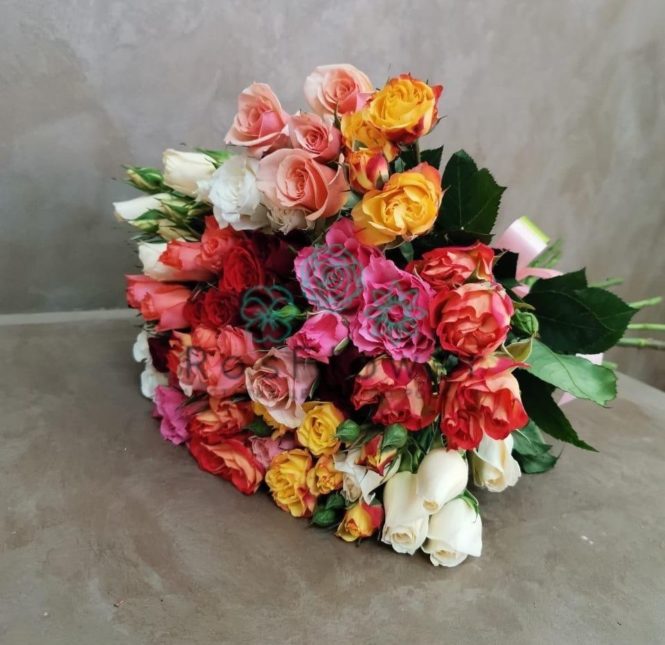 Букет цветов из: Розы в Каладжинской