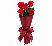 Букет 5 Красных роз Эдлесс Лав в Каладжинской