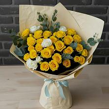 Букет цветов из:  Розы в Каладжинской