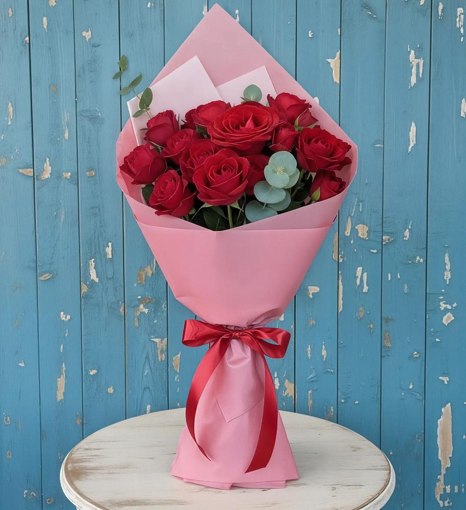 Букет цветов из: Розы в Каладжинской