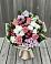 Букет цветов из: Альстромерии, Гвоздики, Розы и Хризантемы в Каладжинской