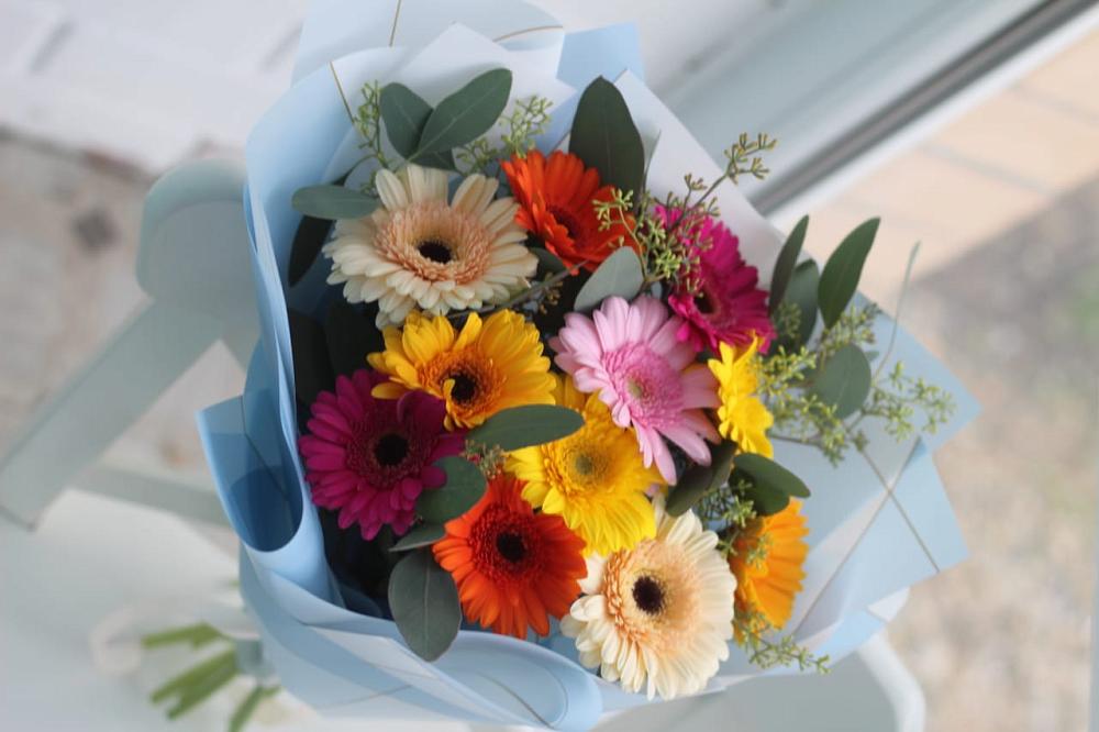 Букет цветов из: Герберы в Каладжинской