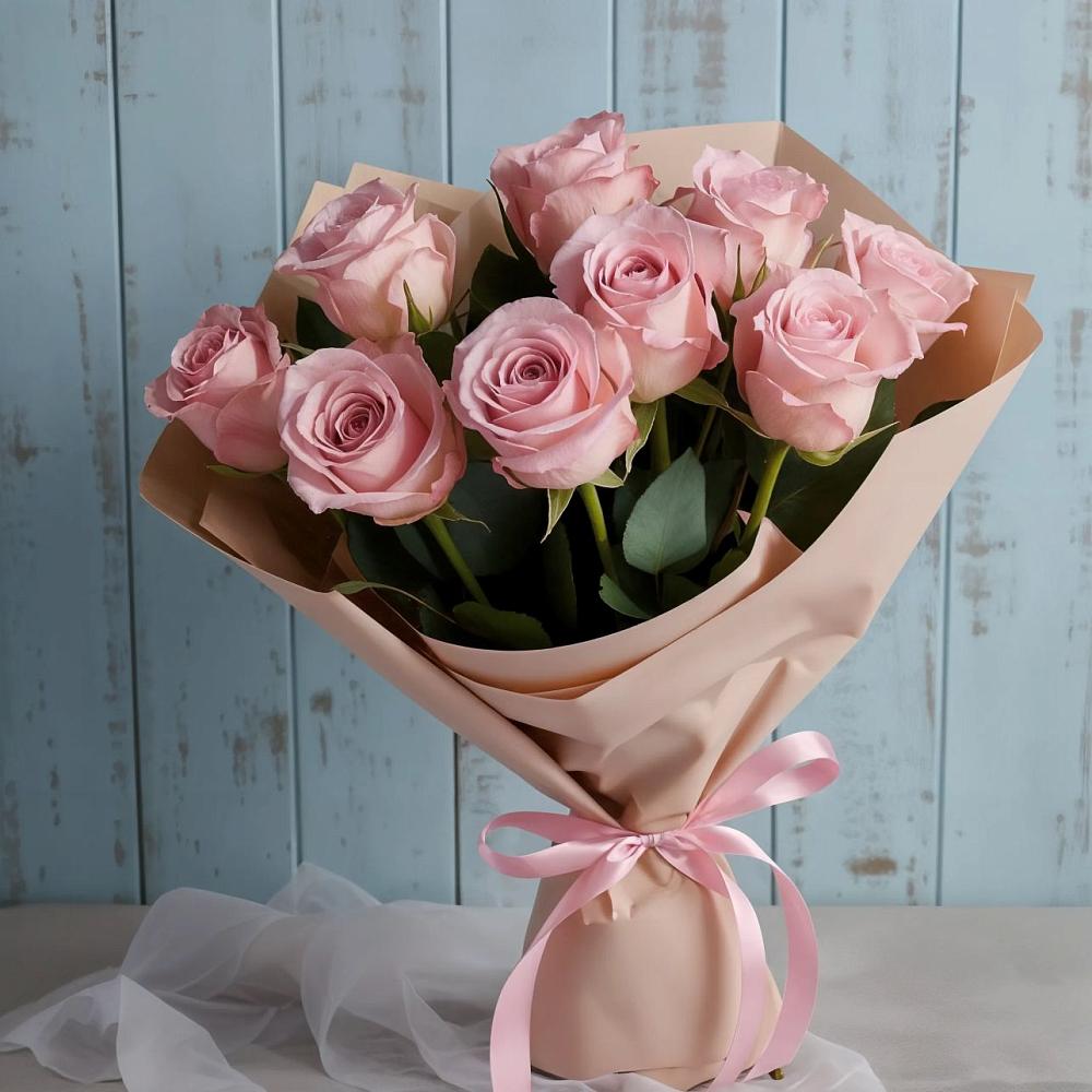 Букет цветов из: Розы в Каладжинской