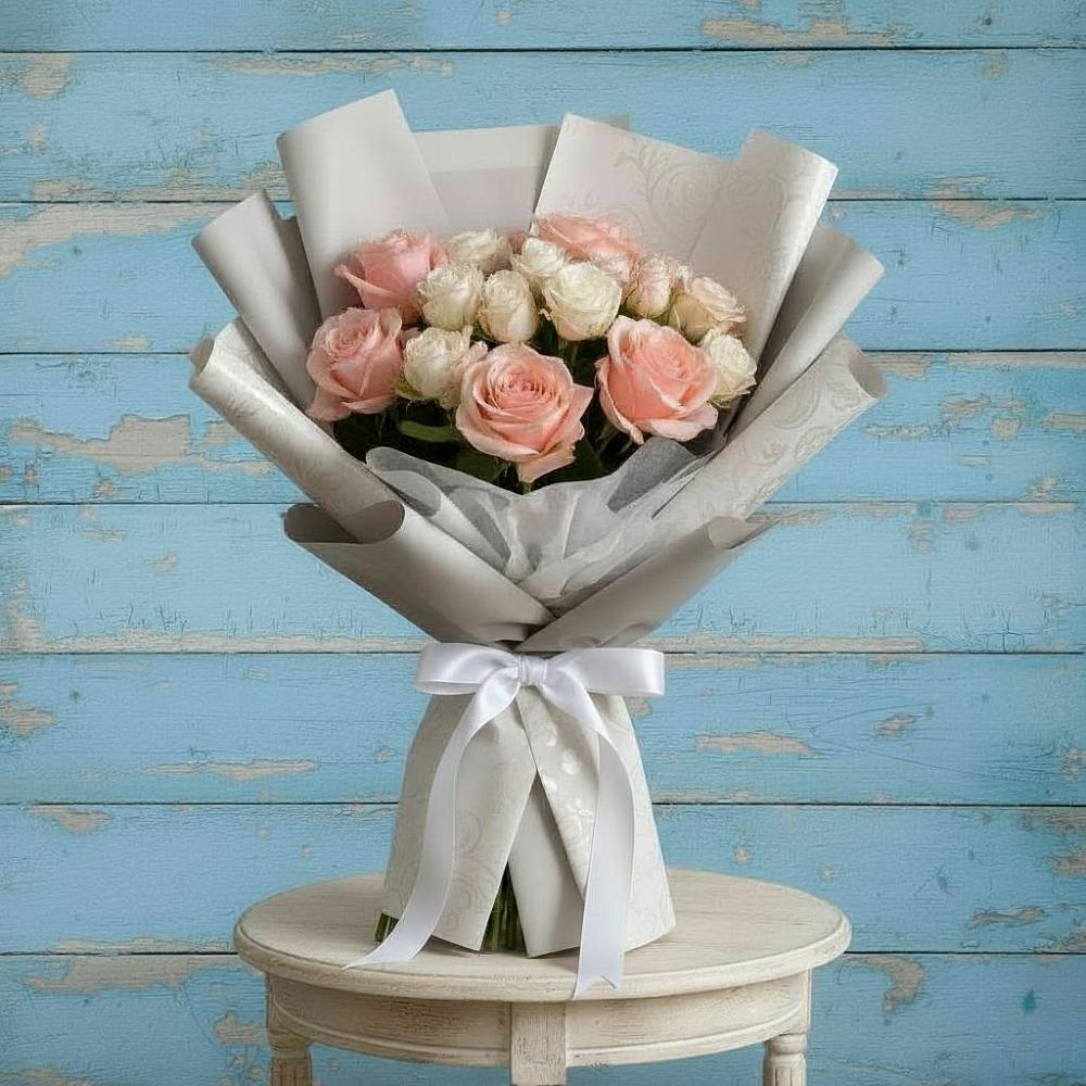 Букет цветов из: Розы в Каладжинской