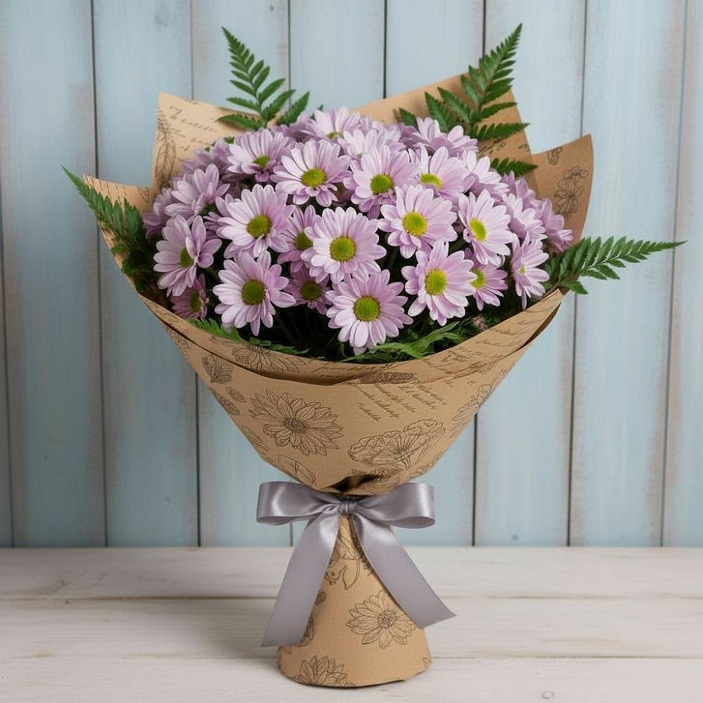 Букет цветов из: Хризантемы в Каладжинской