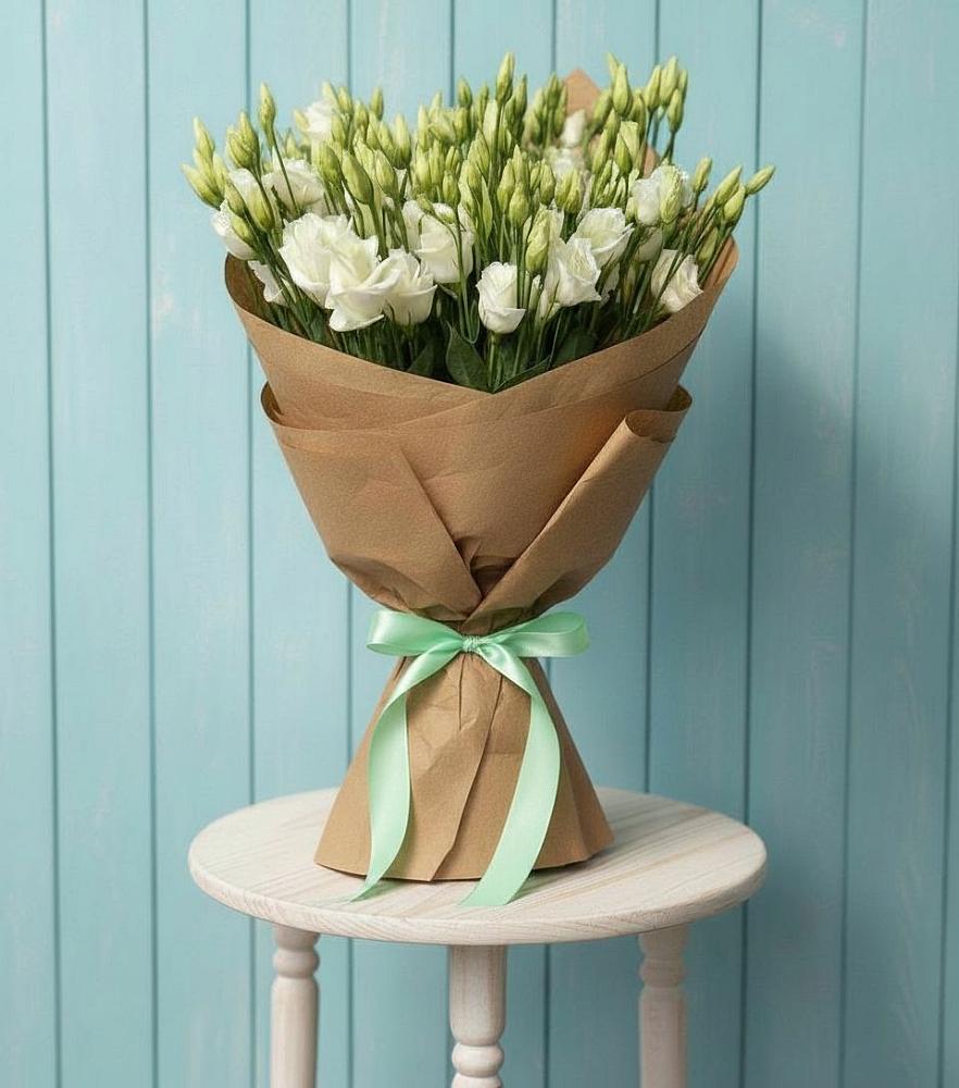 Букет цветов из: Лизиантусы в Каладжинской