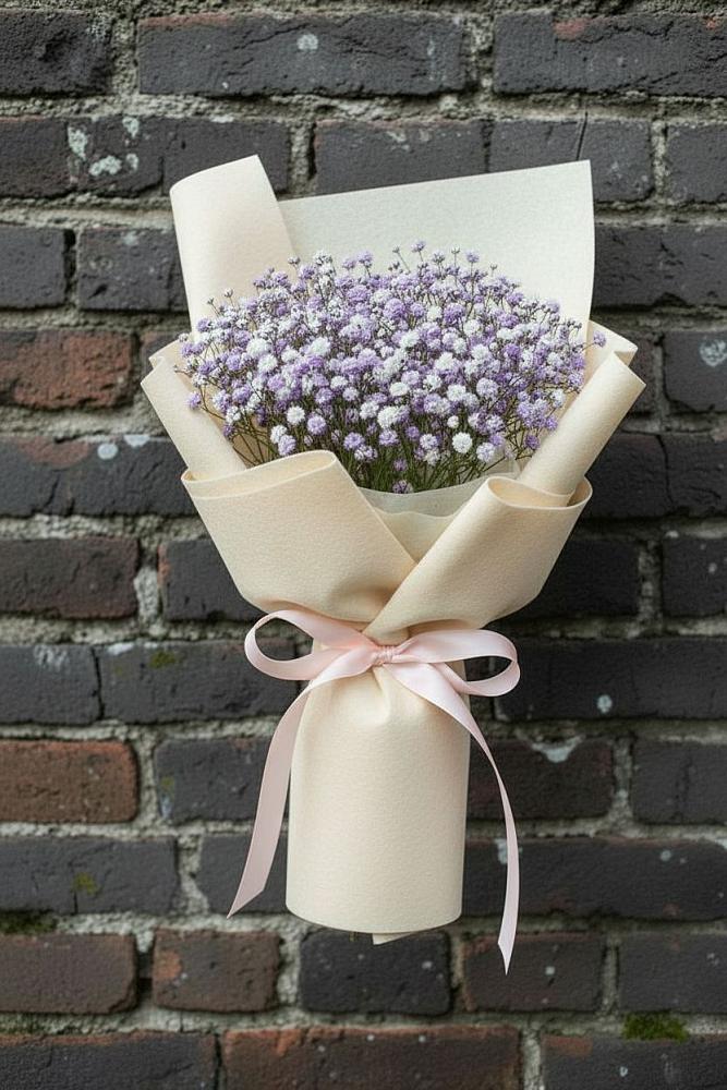 Букет цветов из: Гипсофила в Каладжинской