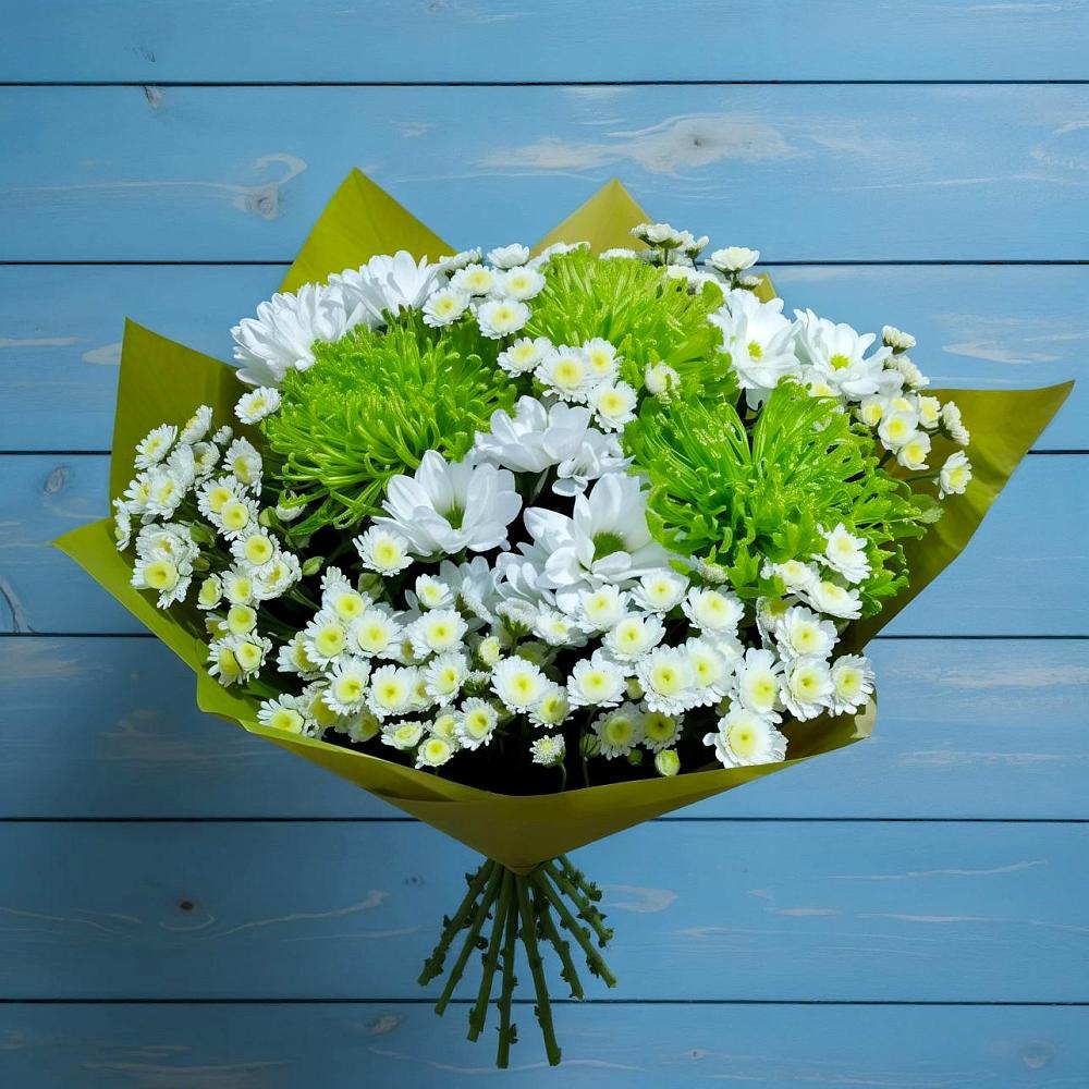 Букет цветов из: Хризантемы в Каладжинской