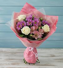 Букет цветов из:  Герберы в Каладжинской