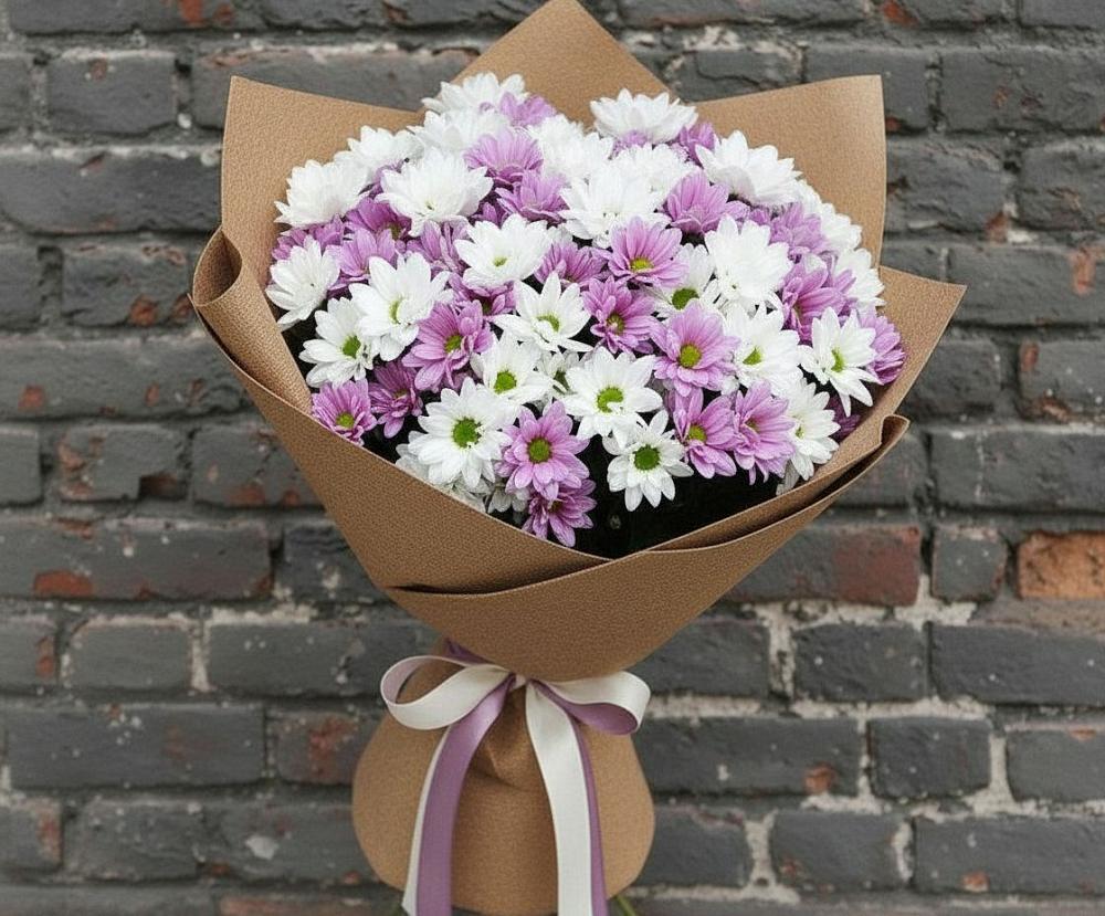 Букет цветов из: Хризантемы в Каладжинской