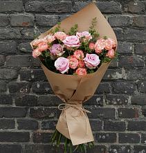 Букет цветов из:  Розы в Каладжинской