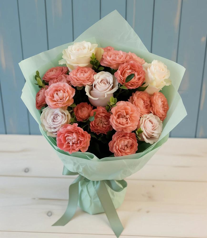 Букет цветов из: Розы в Каладжинской