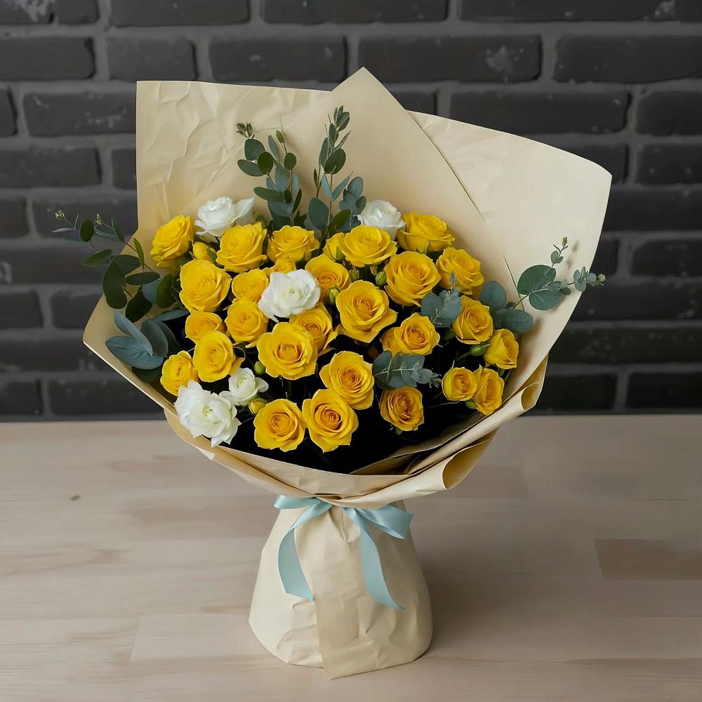 Букет цветов из: Розы в Каладжинской