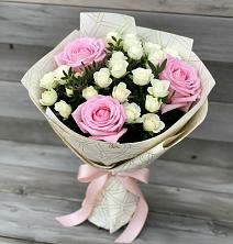 Букет цветов из:  Розы в Каладжинской