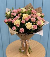 Букет цветов из:  Розы в Каладжинской