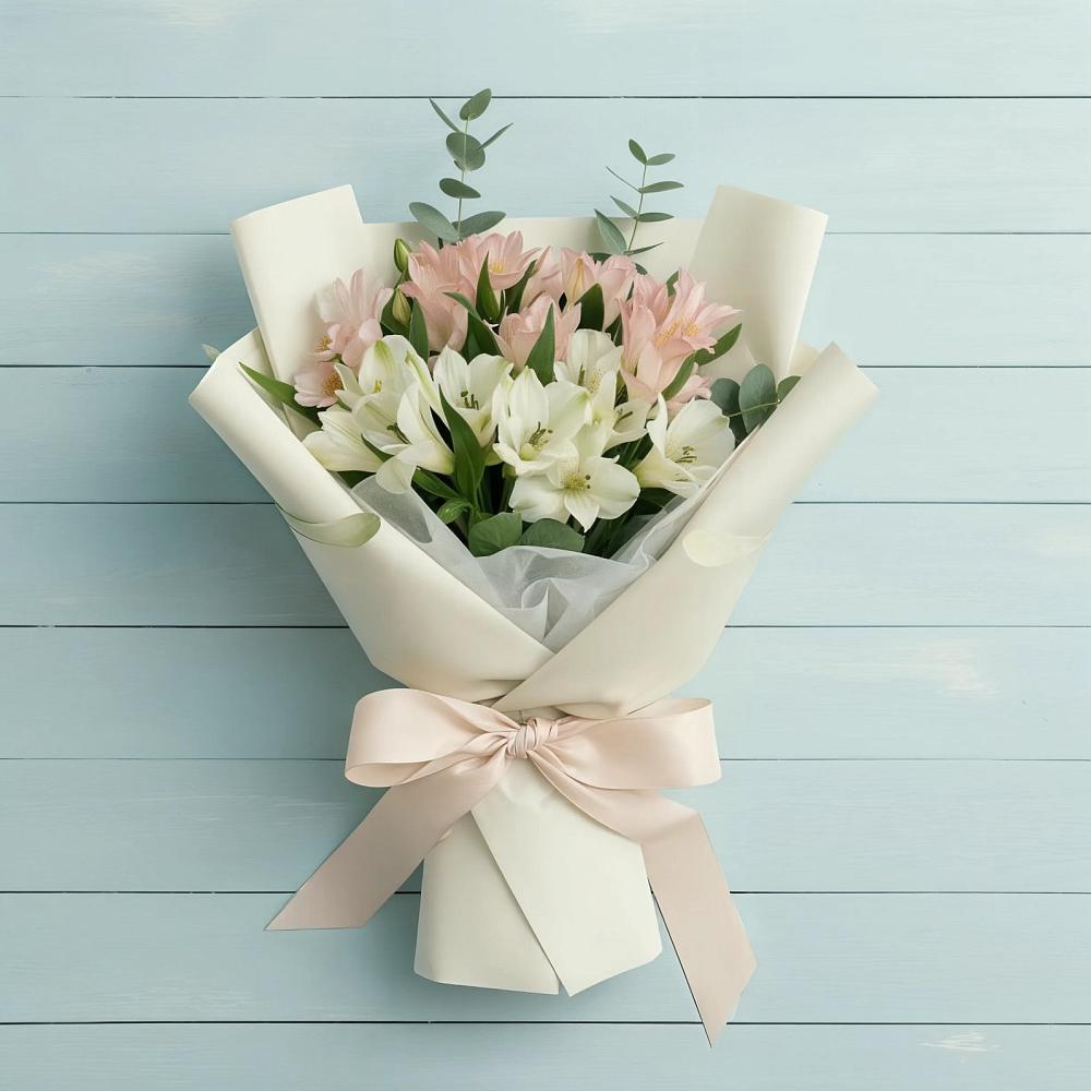 Букет цветов из: Альстромерии в Каладжинской