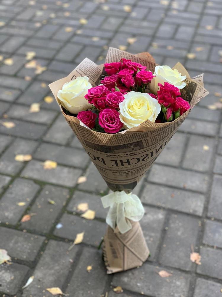 Букет цветов из: Розы в Каладжинской