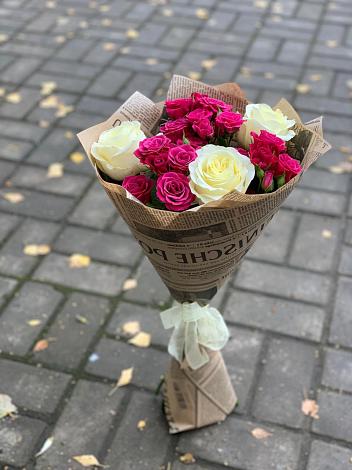 Букет цветов из: Розы в Каладжинской