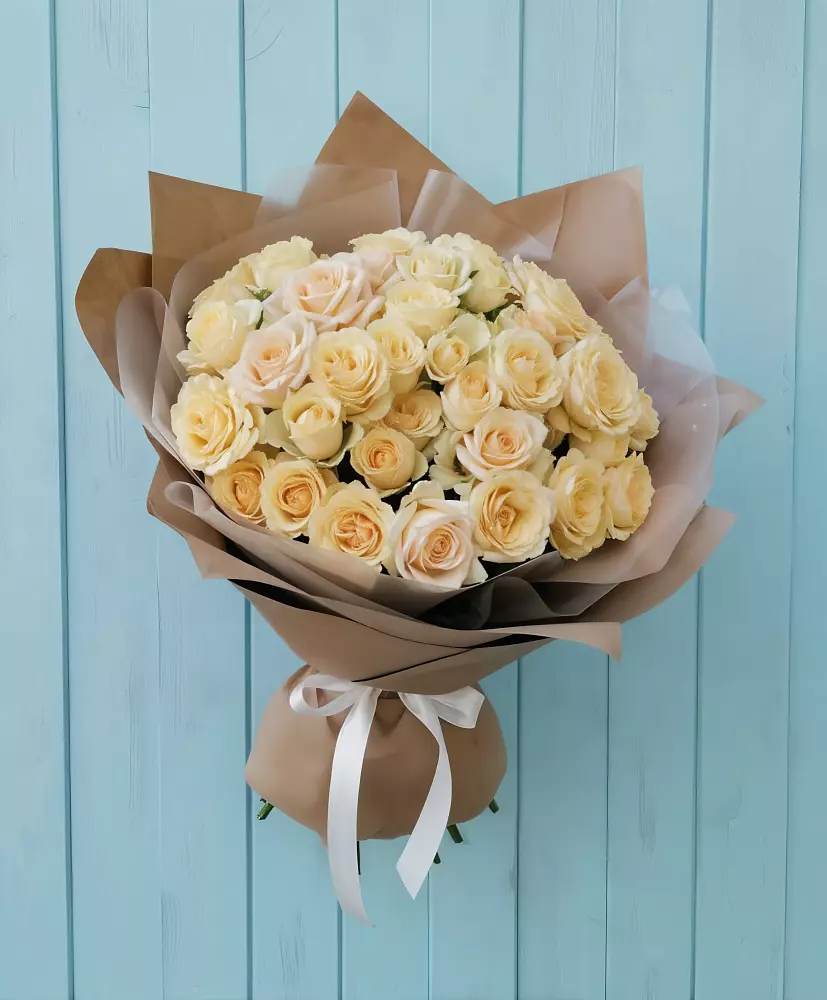 Букет Кремовое облако в Каладжинской