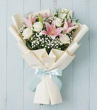 Букет цветов из:  Лилии в Каладжинской