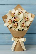 Букет цветов из:  Орхидеи и Розы в Каладжинской